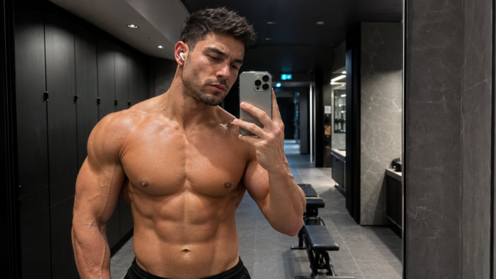 Trainingsselfie